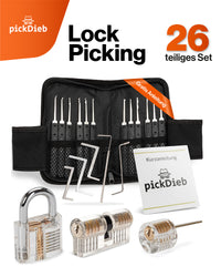 pickDieb Lockpicking-Set – 26-teilig