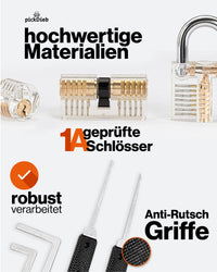 pickDieb Lockpicking-Set – 26-teilig