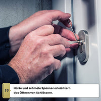 PickDieb Lockpicking-Set – 26-teilig