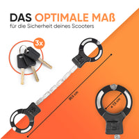 PickDieb Handschellenschloss für Fahrrad & E-Scooter